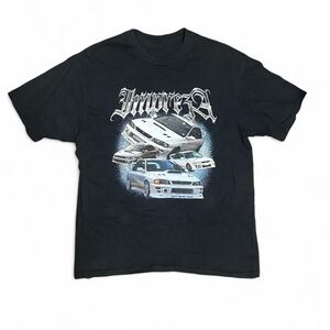 Black Graphic Men's T-Shirt